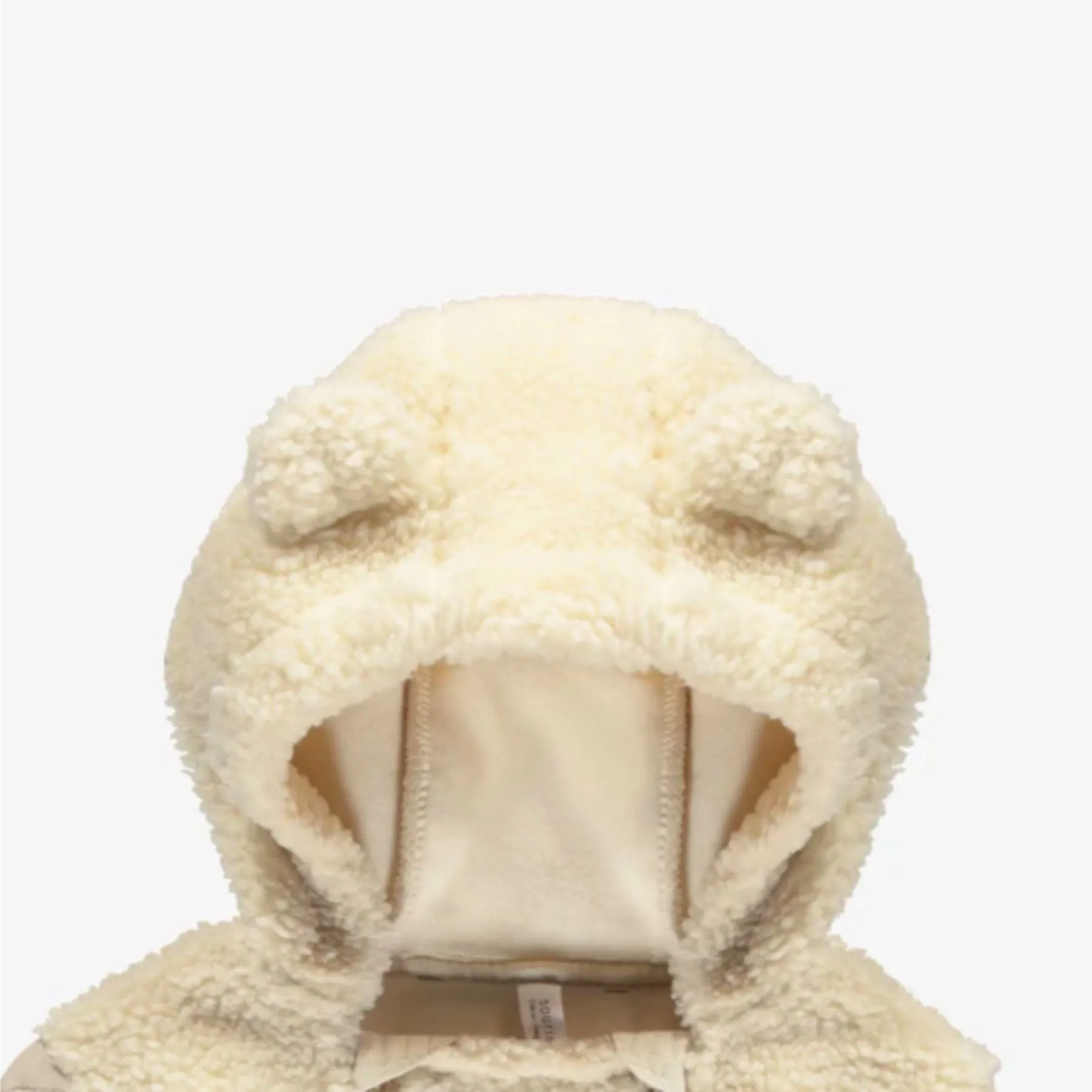 Baby One Piece Snowsuit Sherpa   Plush