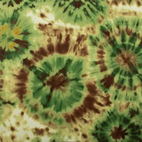 Bathing Suit Print - Tie dye - Green