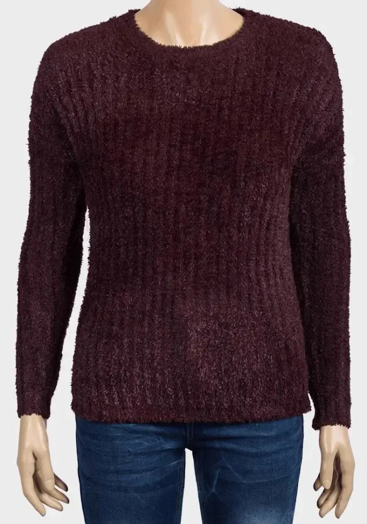 De La Creme - Womens Soft Chenille Jumper