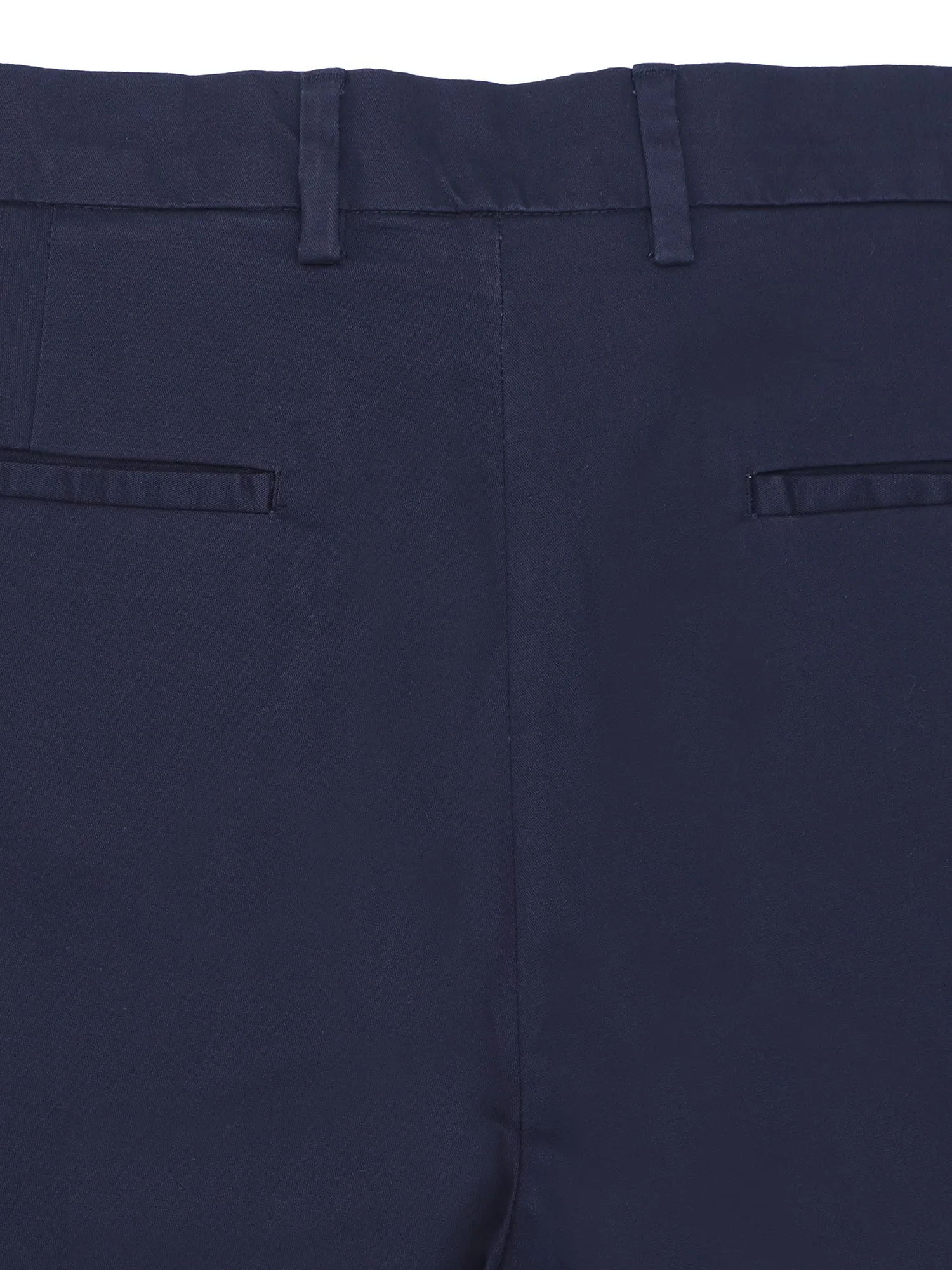 Duca Double Pleated Navy Relaxed Pant