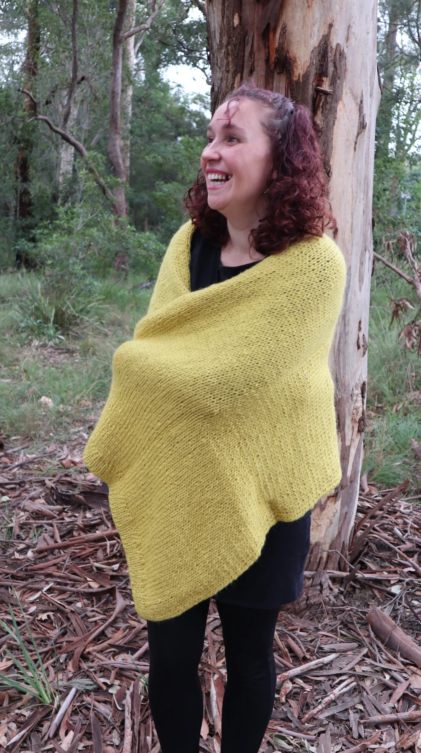 Fair Trade Ethical Women's Woollen Poncho