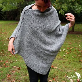 Fair Trade Ethical Women's Woollen Poncho