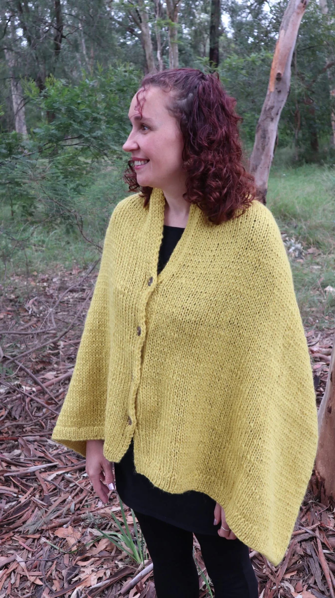 Fair Trade Ethical Women's Woollen Poncho