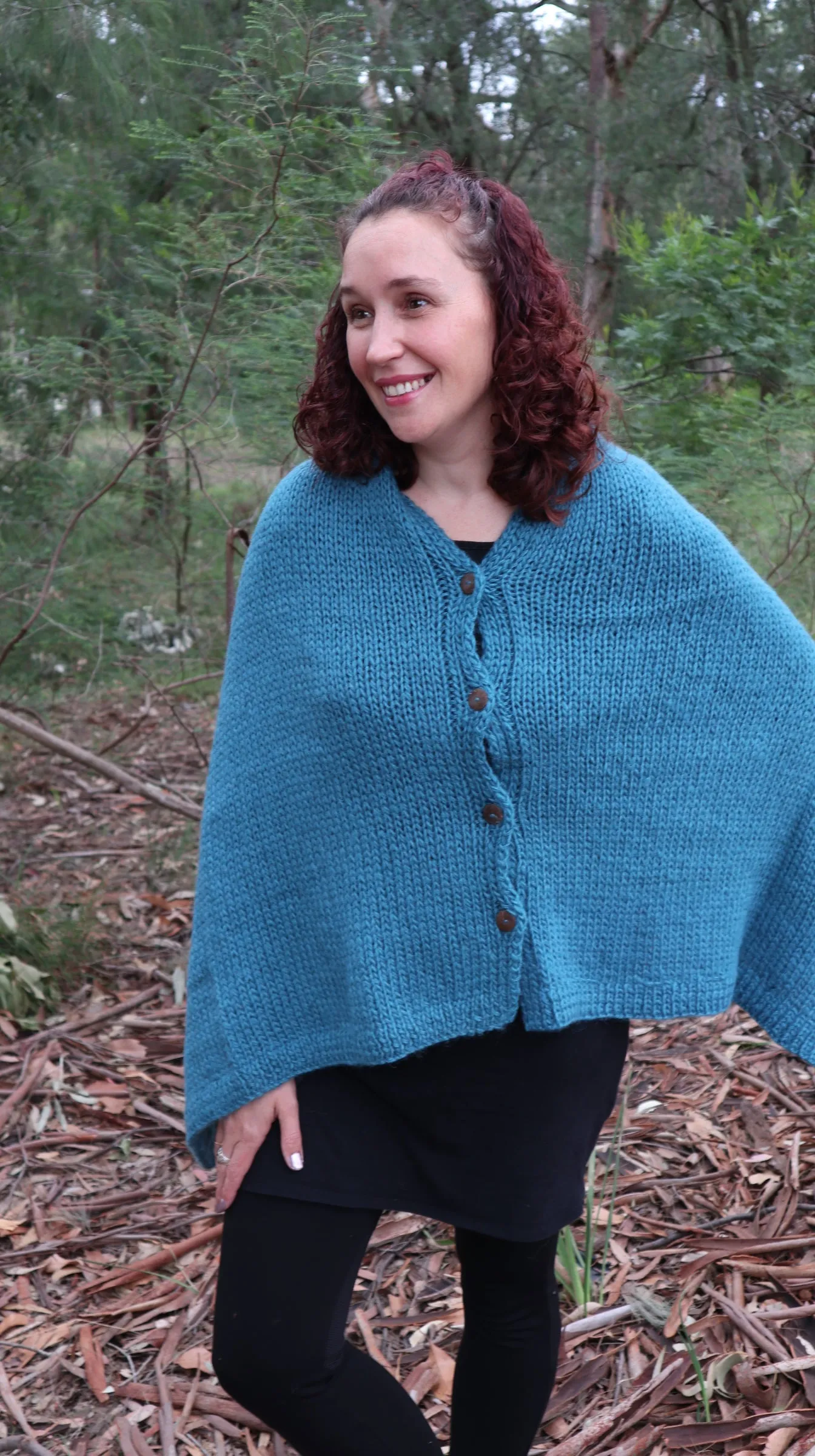 Fair Trade Ethical Women's Woollen Poncho