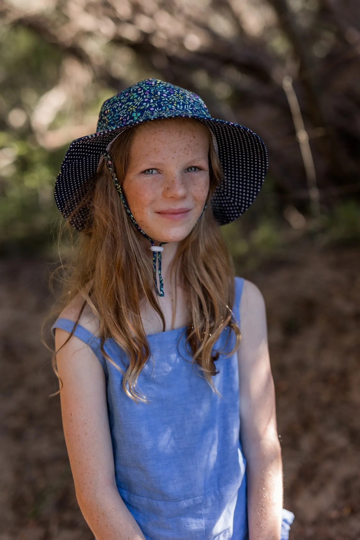 Fleur Wide Brim Sunhat