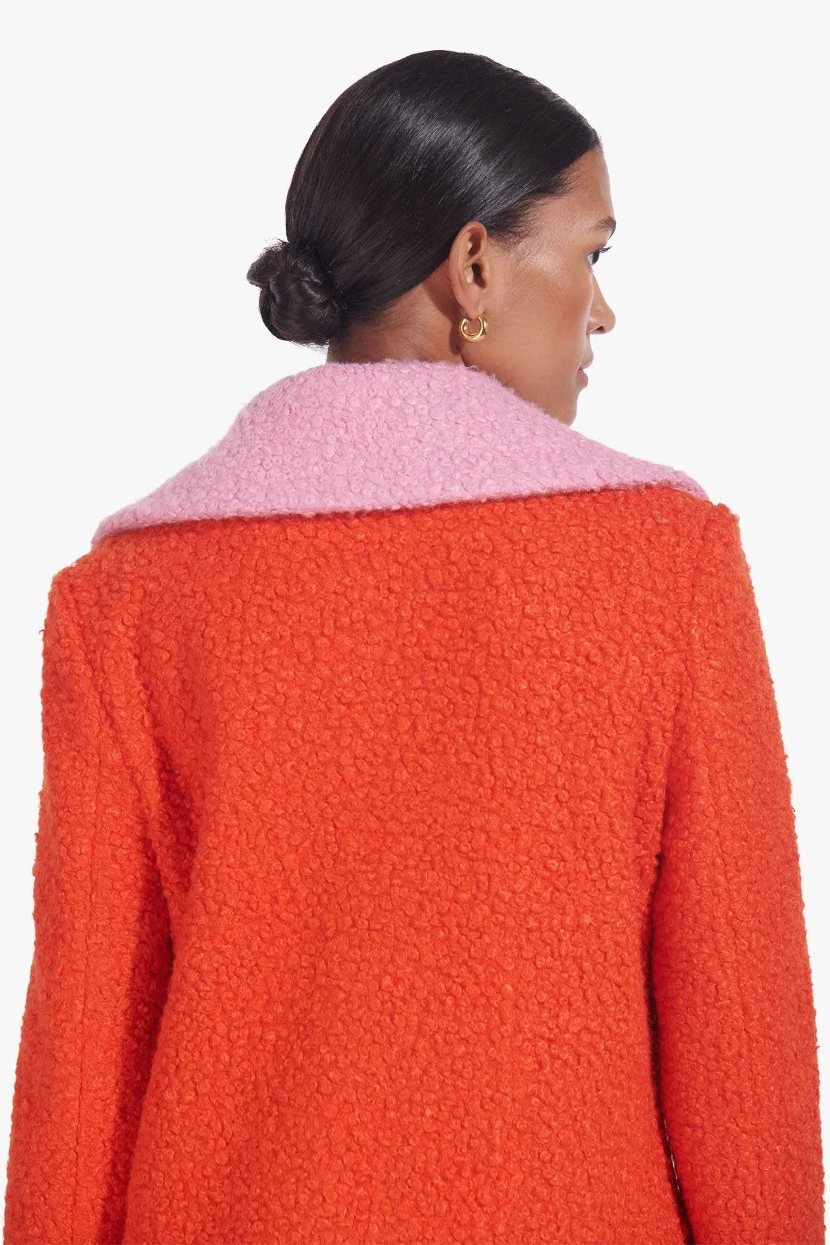 FRANKIE COAT | ROSEBUD POPPY