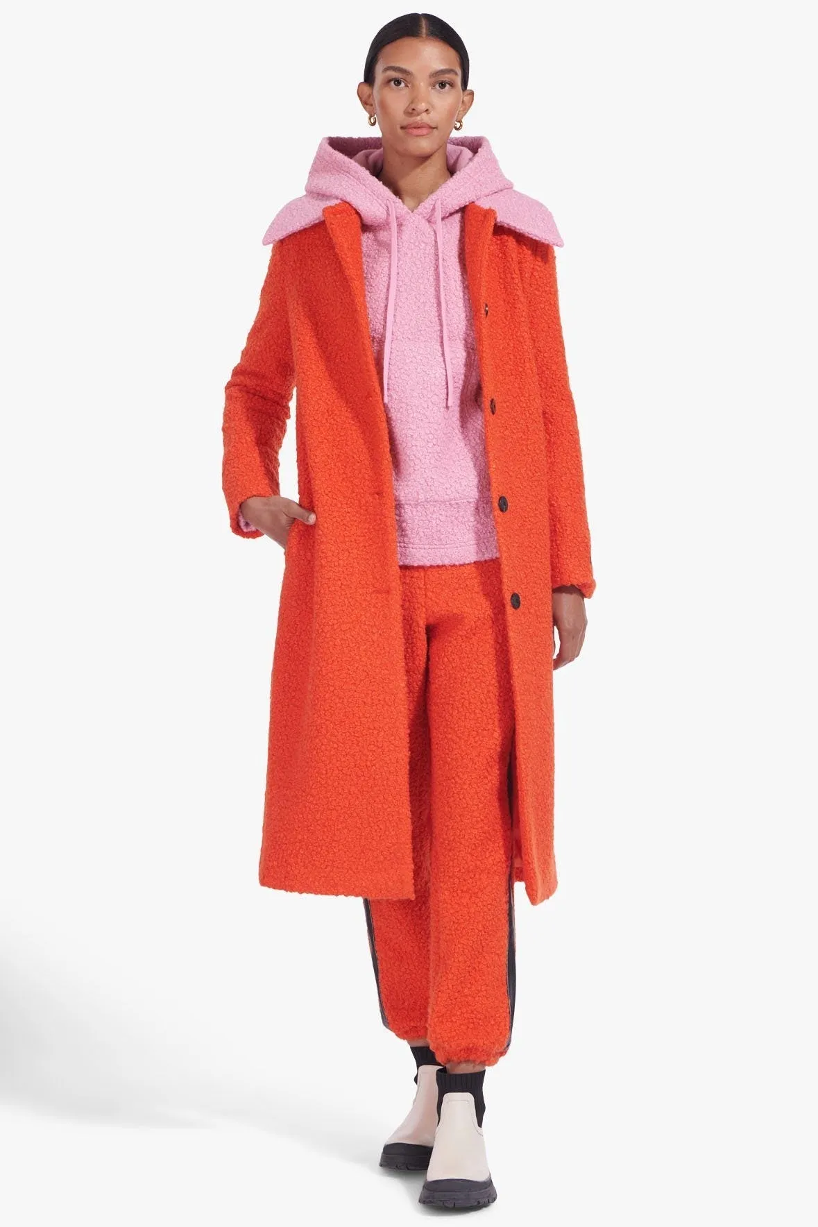 FRANKIE COAT | ROSEBUD POPPY