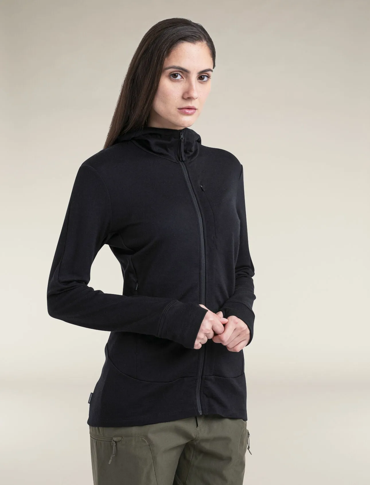 Icebreaker Merino 260 Quantum IV LS Zip Hoodie (Women's)