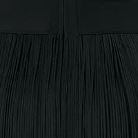 LOW WAIST BANDED FRINGE GOWN