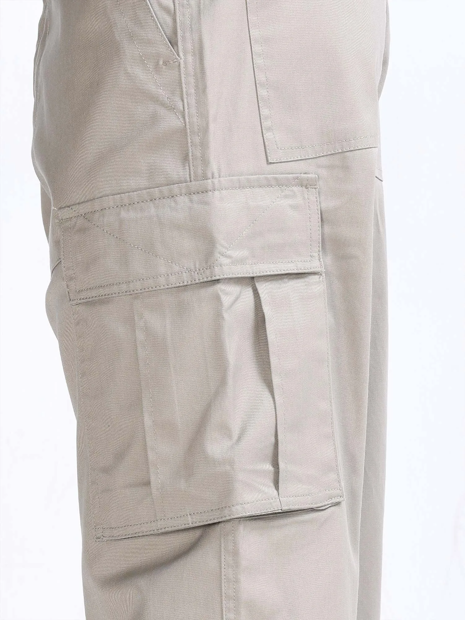 Mason Beige Relaxed Cargo