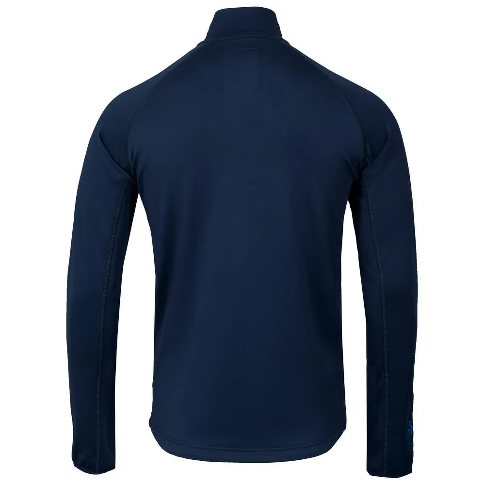 Mens Bresprekk Full Zip Fleece (Navy/Cobalt)