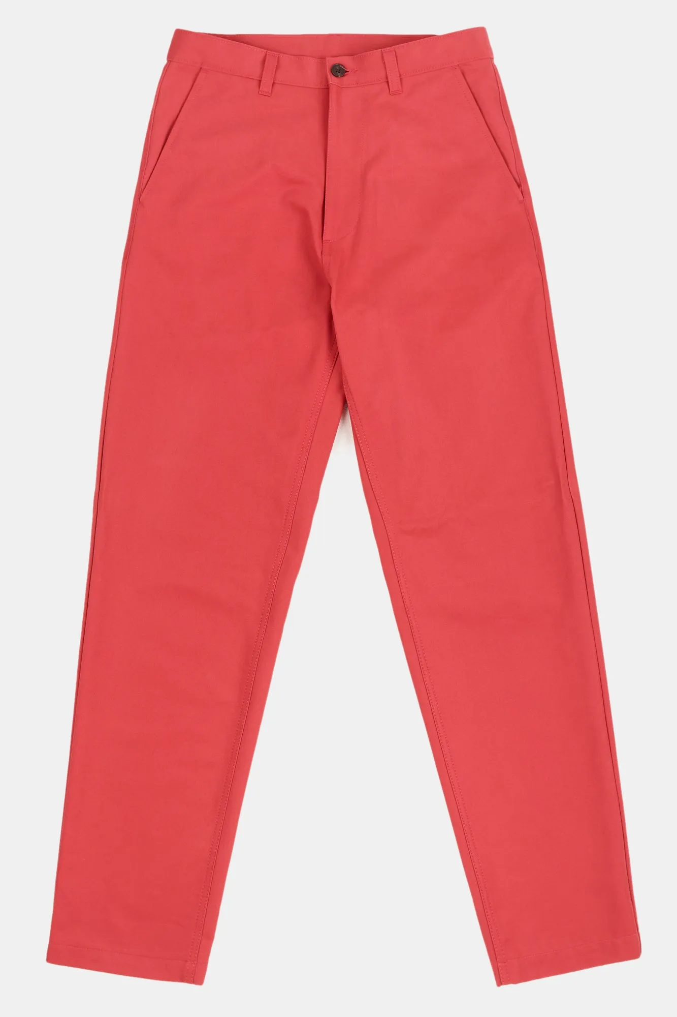 Men's Heavyweight Relaxed Chino - Salmon Red