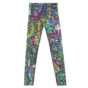 Men's Leggings, Party Pants, Festival, Rave, Tights, Gym, Wrestling, Yoga, Man Pants, Psychedelic Party, Muted Forest Tones