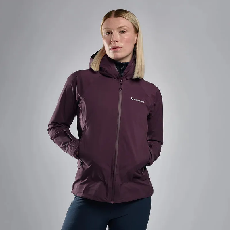 Montane Women's Phase Lite GTX Waterproof Jacket - Mulberry