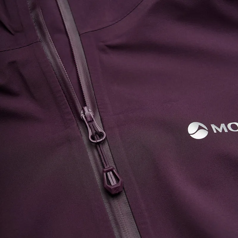 Montane Women's Phase Lite GTX Waterproof Jacket - Mulberry