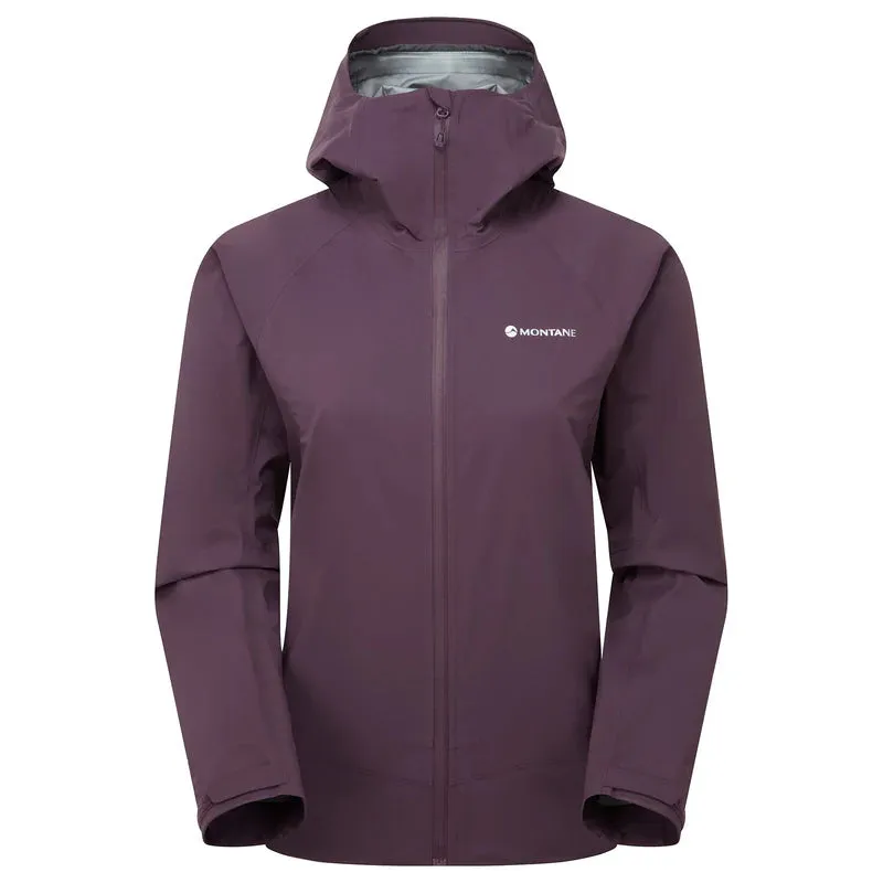 Montane Women's Phase Lite GTX Waterproof Jacket - Mulberry