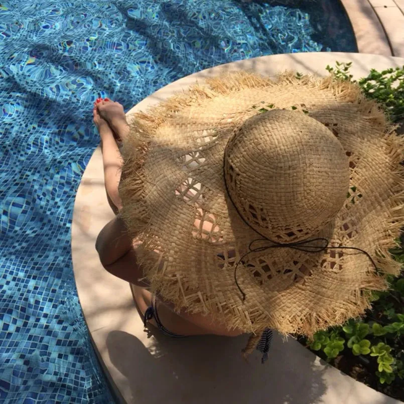 Panama Summer Wide Brim Straw Hats