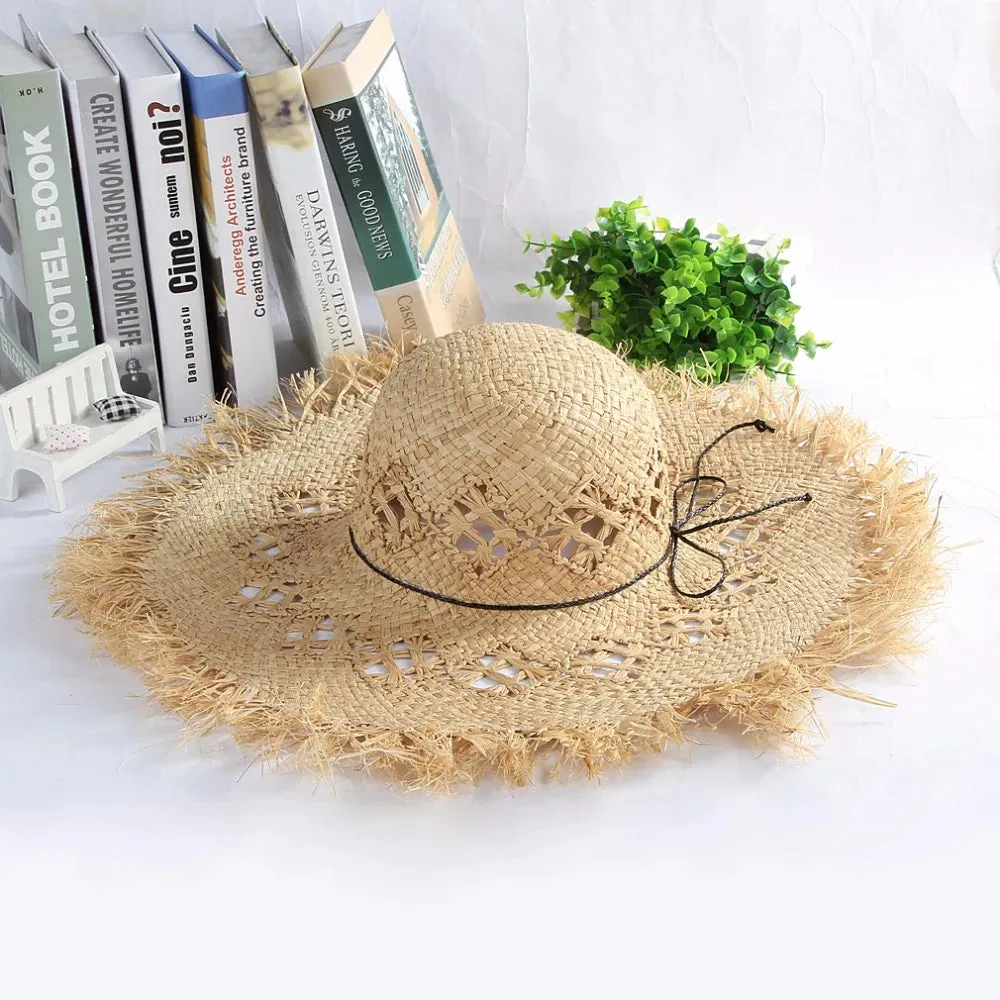 Panama Summer Wide Brim Straw Hats