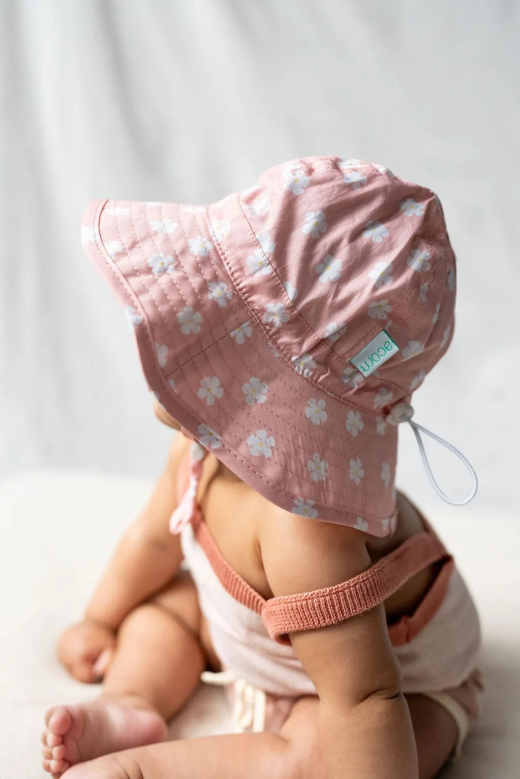 Petunia Wide Brim Infant Hat