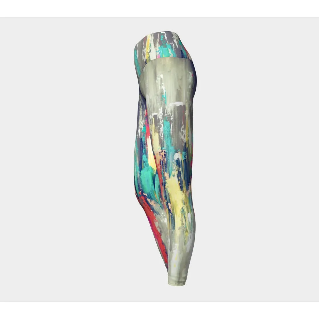 Rainbow Soft Colors Print Leggings