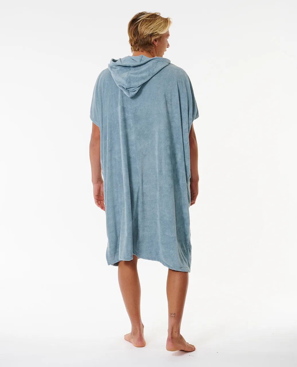 Rip Curl Mens Brand Hooded Towel Poncho