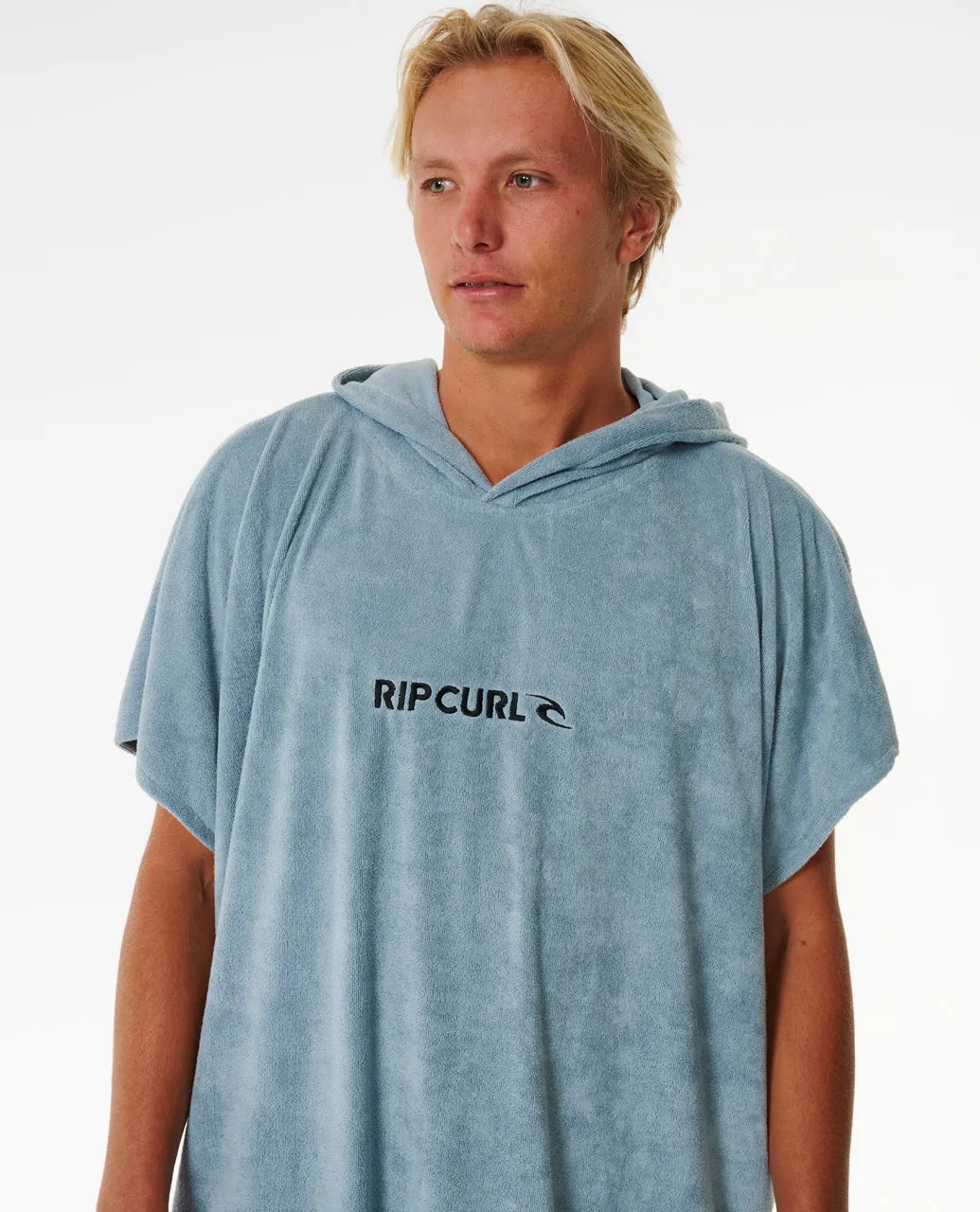 Rip Curl Mens Brand Hooded Towel Poncho