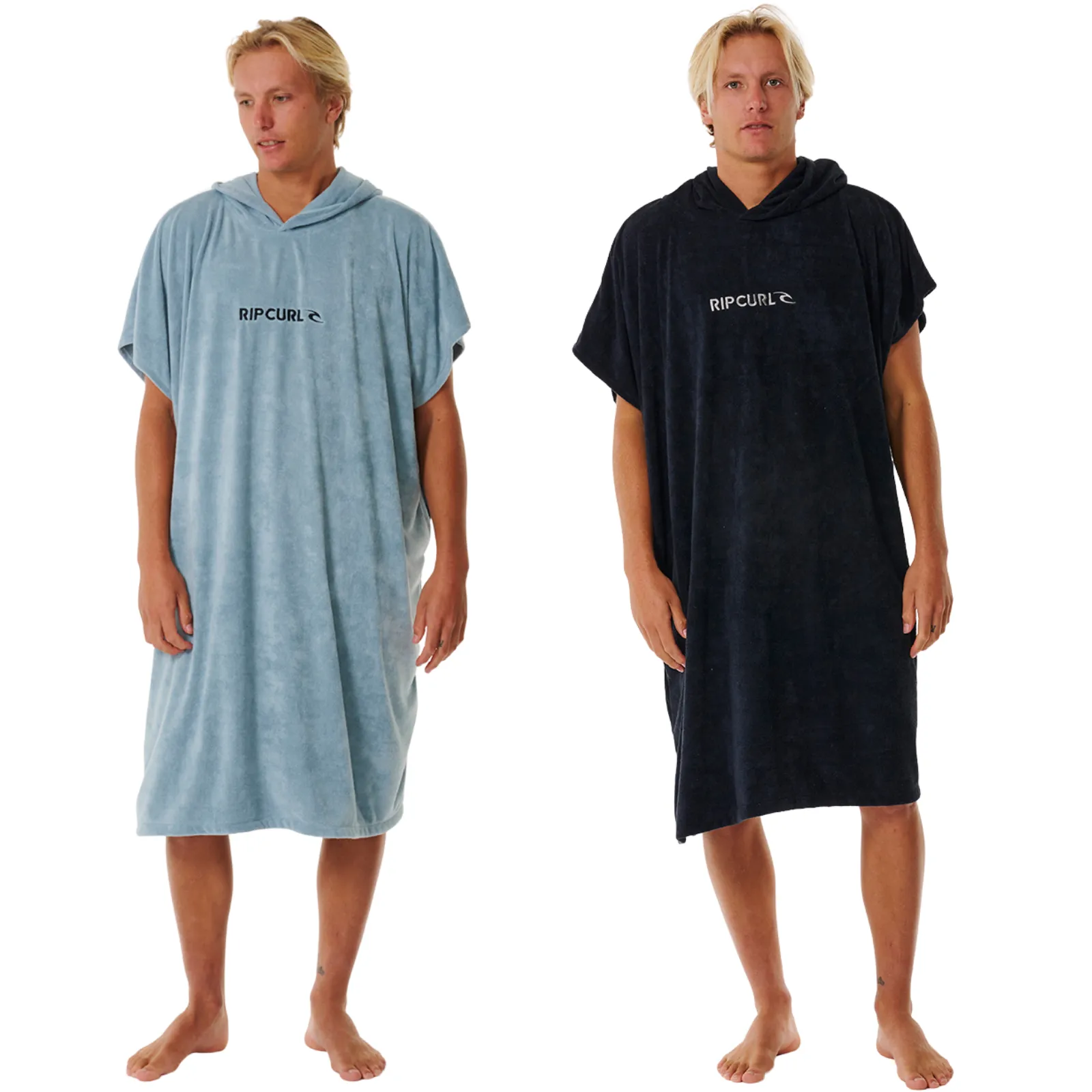 Rip Curl Mens Brand Hooded Towel Poncho