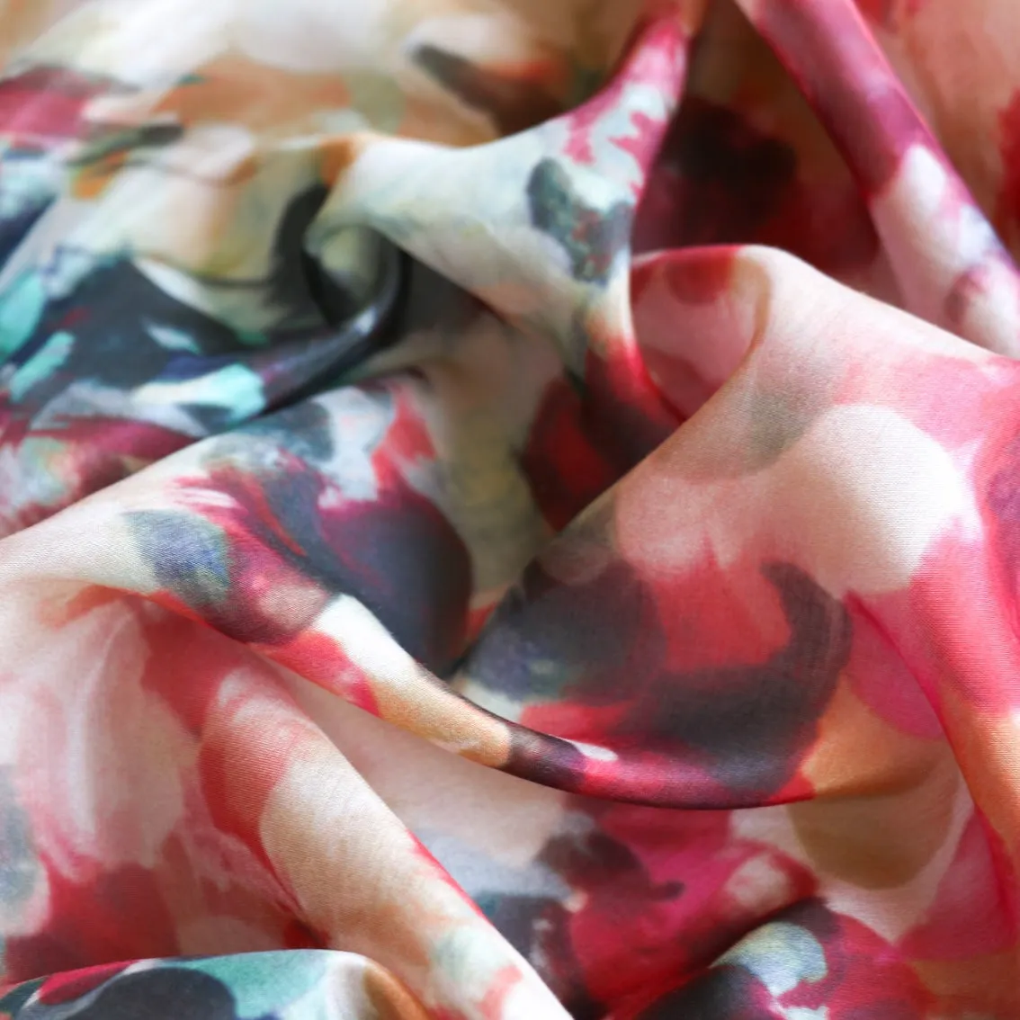 Rosemary Haze Silk/Cotton Voile