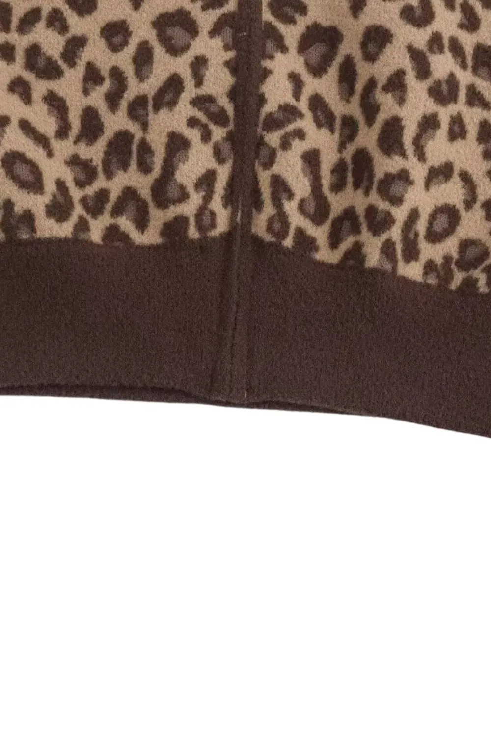 'Scarlett' Stylish Leopard Print Cropped Jacket