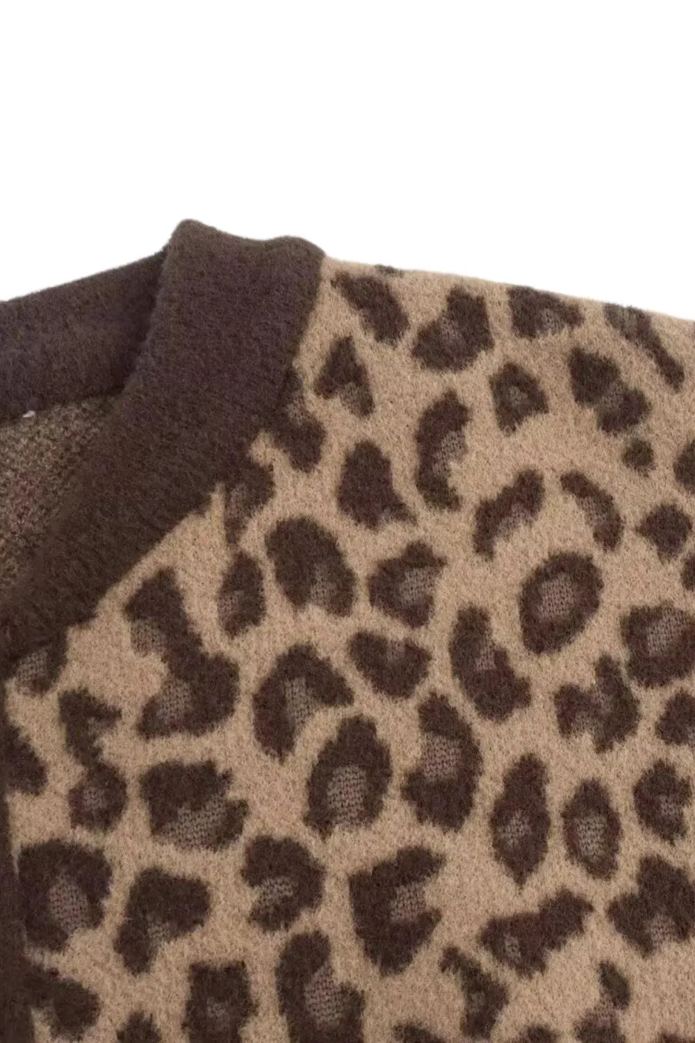 'Scarlett' Stylish Leopard Print Cropped Jacket