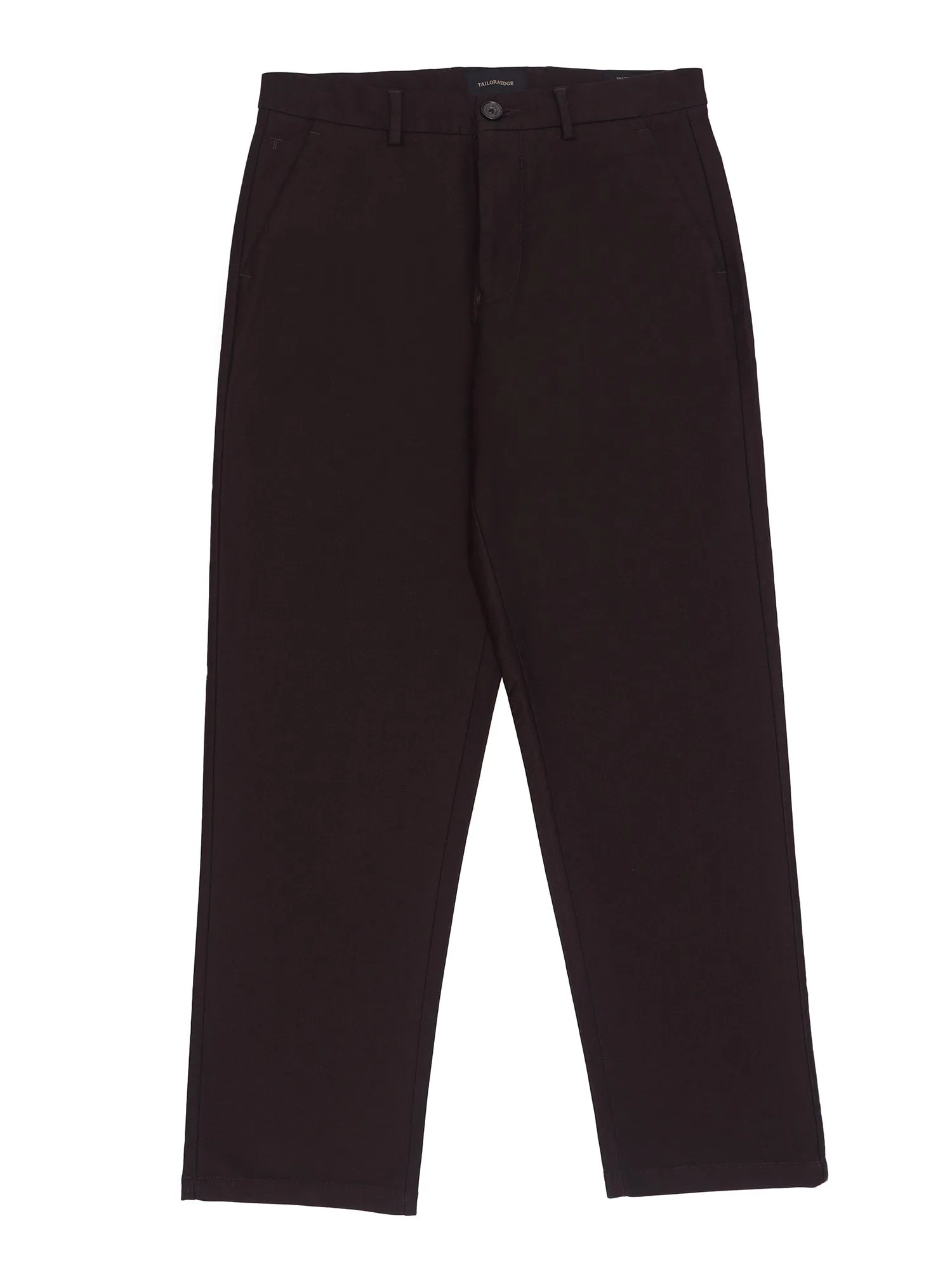 Soft Modal Dark Brown Relaxed Pant