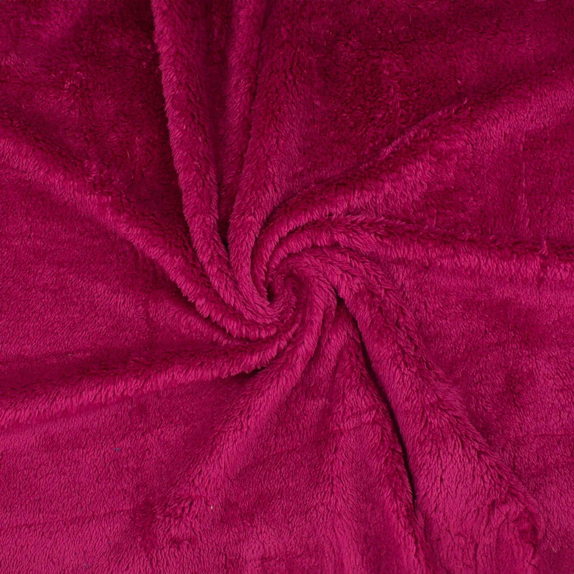 Solid Sherpa Fleece - CUDDLE - 017 - Fuschia